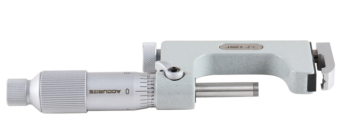 1-2'' x 0.0001'' Multi Anvil Micrometer in Fitted Box, P101-S101
