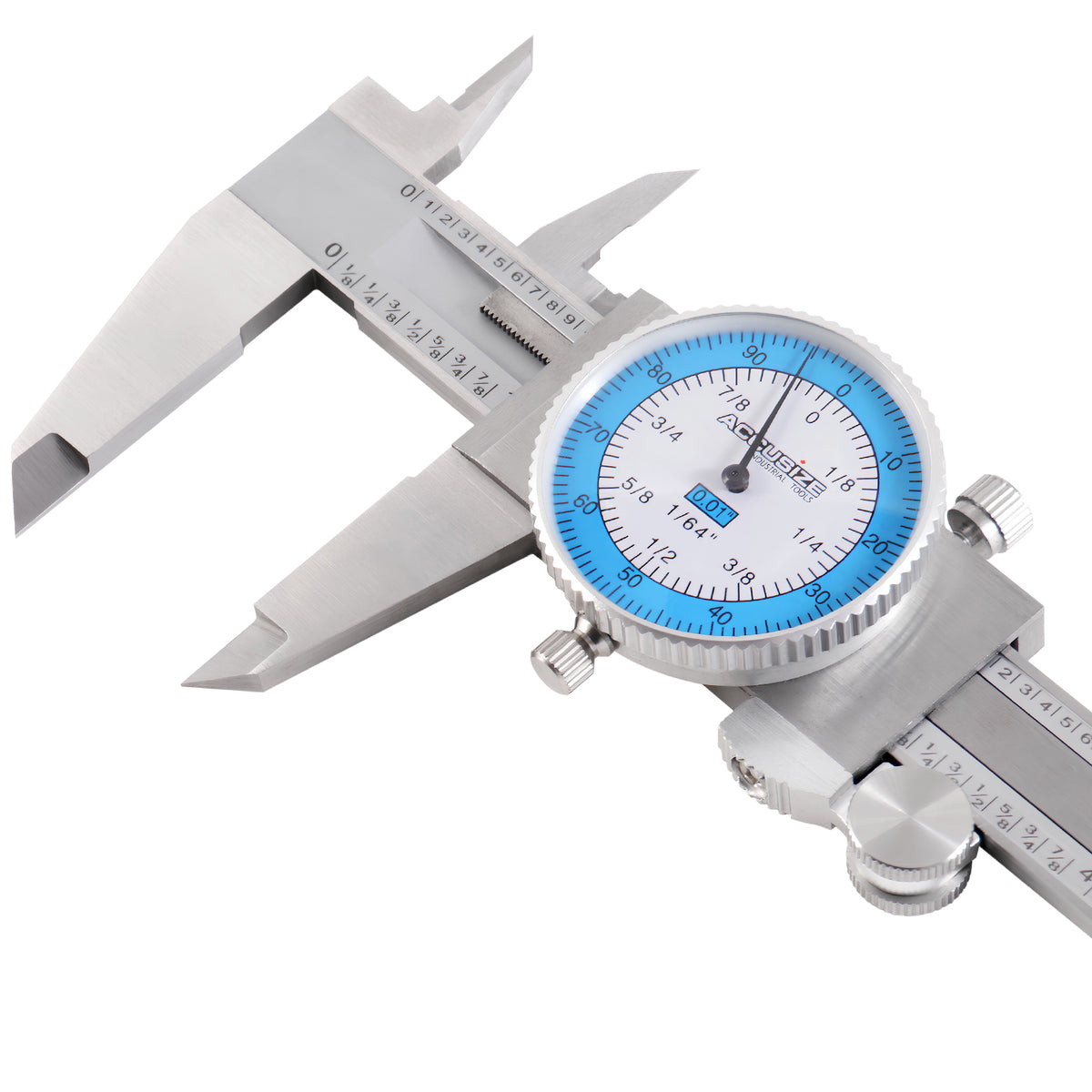 0-8'' Stainless Steel Fractional Dial Caliper, P132-2200