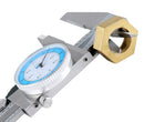0-8'' Stainless Steel Fractional Dial Caliper, P132-2200