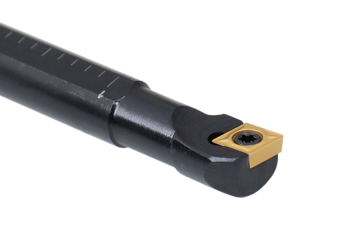 3/8'' by 6'' Rh Sclcr Indexable Boring Bar Tool Holder with Ccmt Insert, P252-S401x10(10 Pcs)