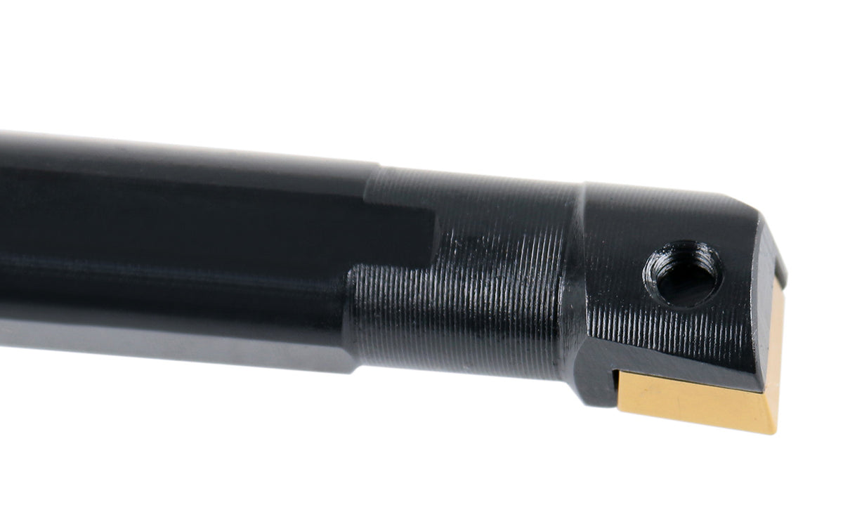 1/2'' x 7'' Overall Length, Rh Sclcr Indexable Boring Bar with Ccmt32.5 Carbide Inserts, P252-S403