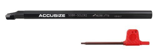 P252-S403x10, 10 Ps 1/2"x7" RH SCLCR3 Porte-outil de barre d'alésage indexable avec insert