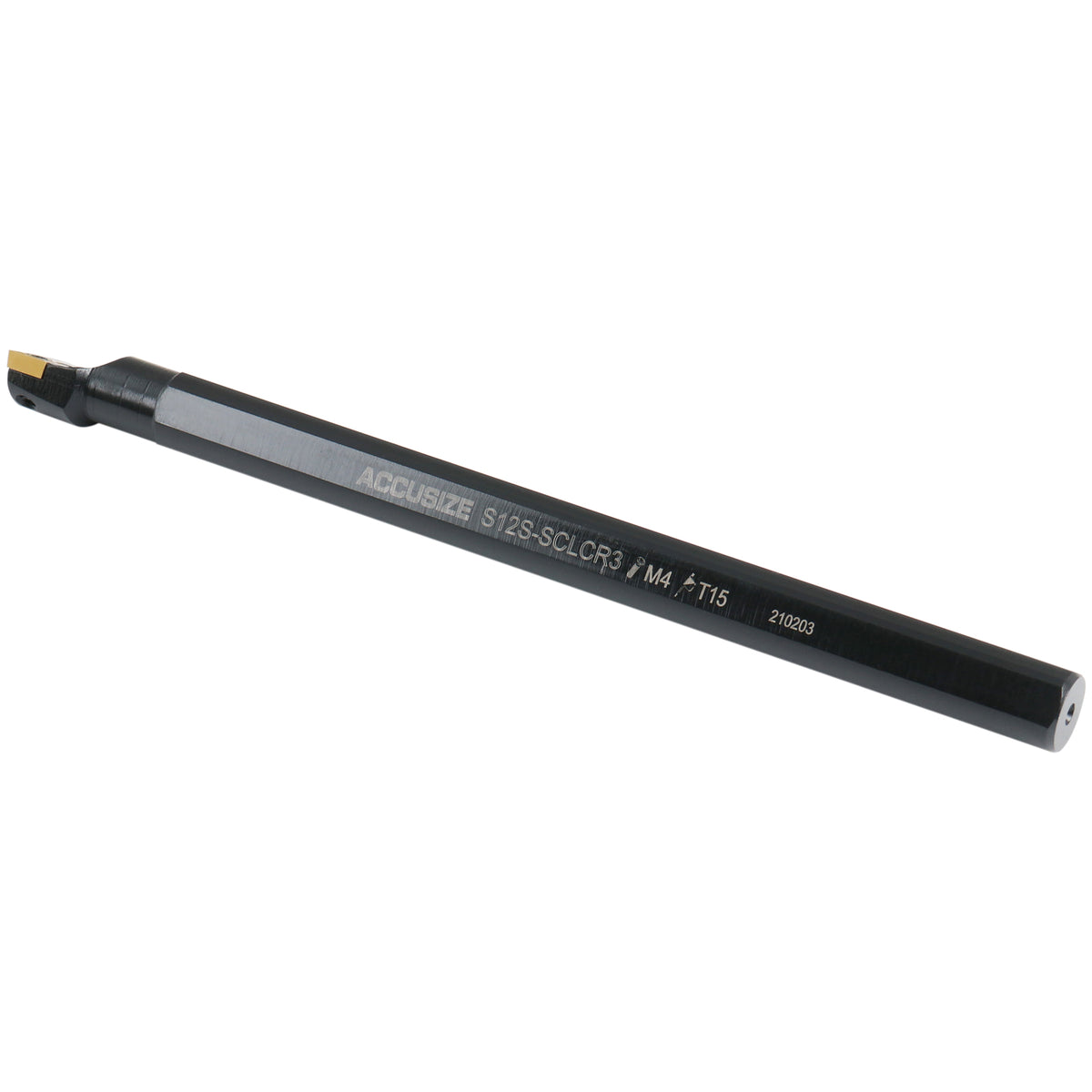 Accusize 3/4" x 10" SCLCR Indexable Boring Bar, CCMT32.5, P252-S407