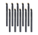 P252-S407x10, 10 Pcs of 3/4 x10'' RH SCLCR Indexable Boring Bar Tool Holder with CCMT Insert
