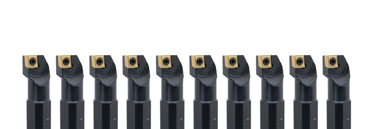 P252-S407x10, 10 pcs de 3/4 x 10" RH SCLCR porte-outils pour barre d'alésage indexable avec insert CCMT