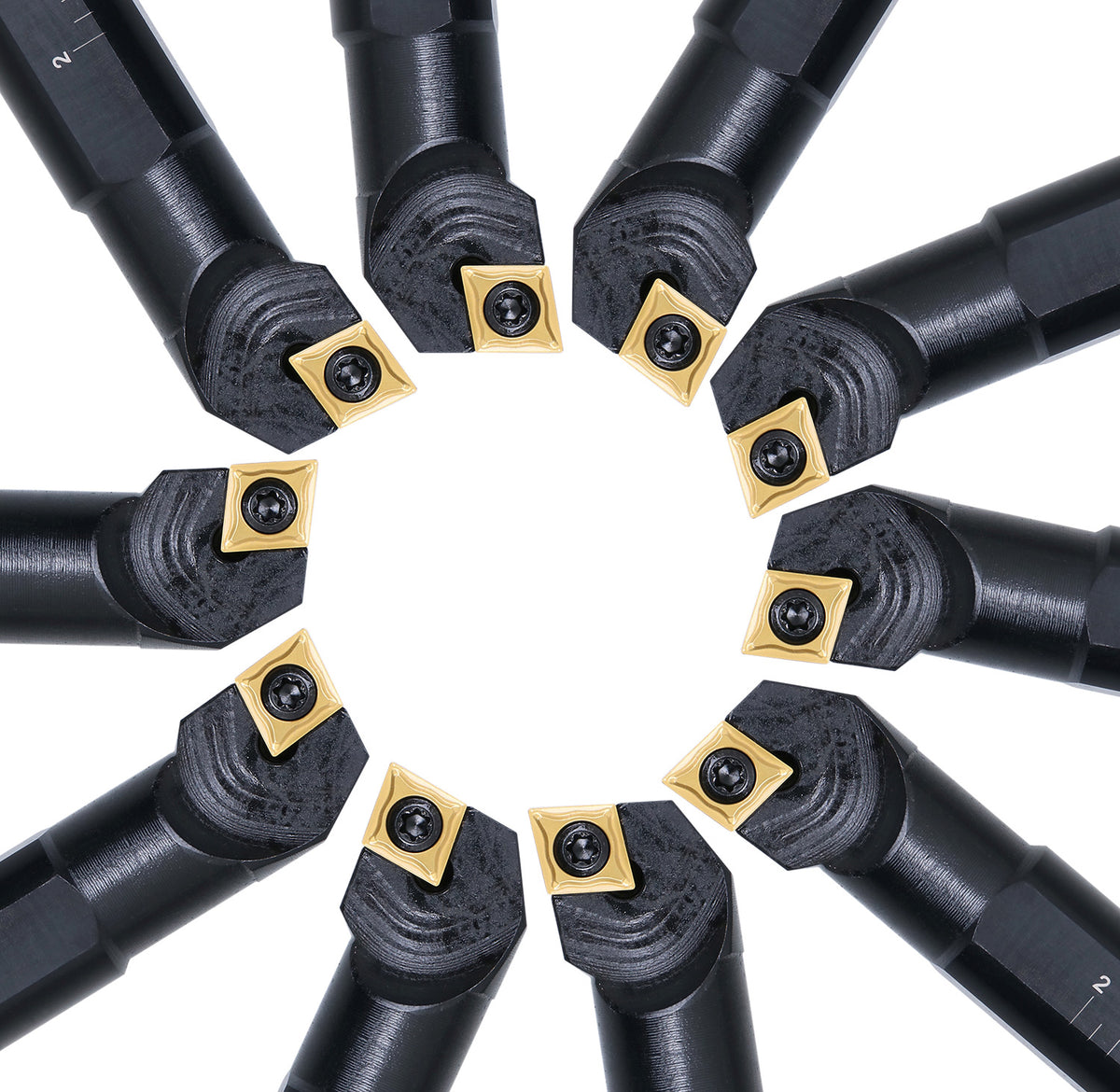 P252-S407x10, 10 pcs de 3/4 x 10" RH SCLCR porte-outils pour barre d'alésage indexable avec insert CCMT