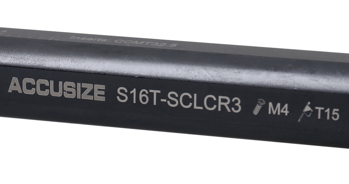 1'' by 12'' Overall Length, Rh Sclcr Indexable Boring Bar with Ccmt32.5 Carbide Inserts, P252-S408