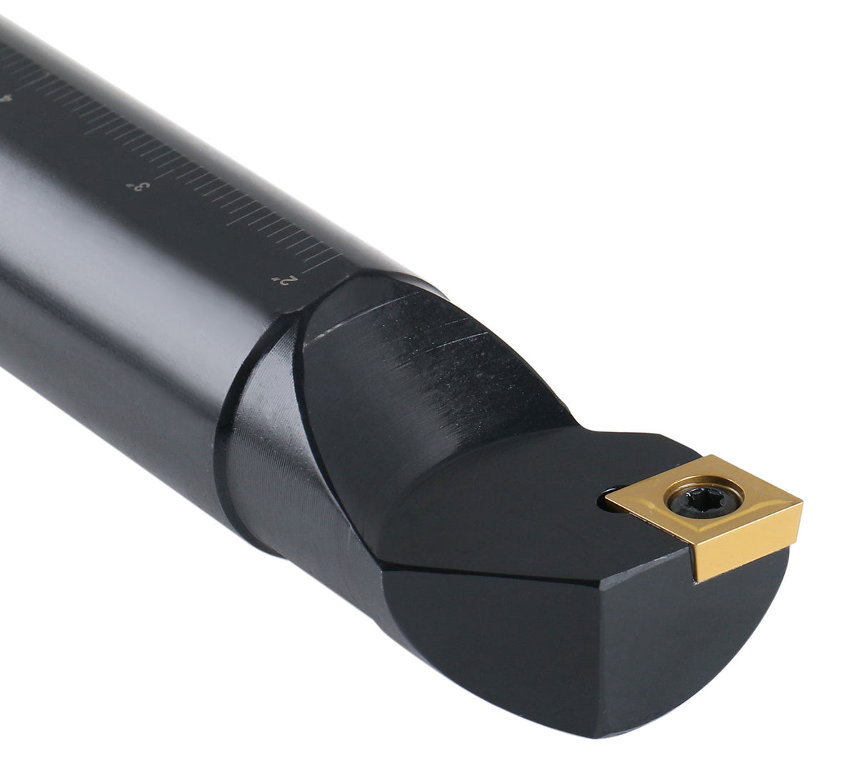 1-1/4'' by 14'' Overall Length, Rh Sclcr Indexable Boring Bar with Ccmt432 Carbide Inserts, P252-S413