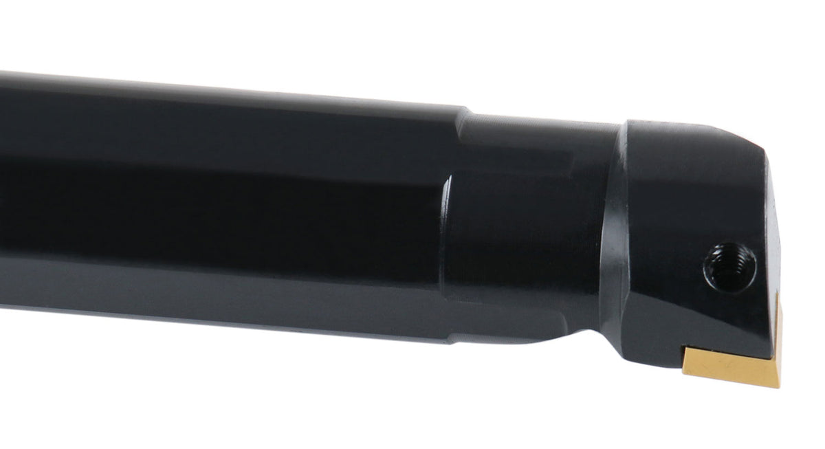 1-1/4'' by 14'' Overall Length, Rh Sclcr Indexable Boring Bar with Ccmt432 Carbide Inserts, P252-S413