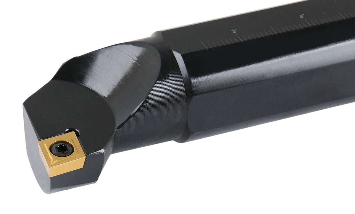 1-1/2'' by 14'' Overall Length, Rh Sclcr Indexable Boring Bar with Ccmt432 Carbide Inserts, P252-S415