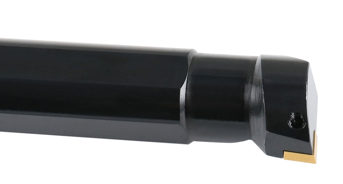 1-1/2'' by 14'' Overall Length, Rh Sclcr Indexable Boring Bar with Ccmt432 Carbide Inserts, P252-S415