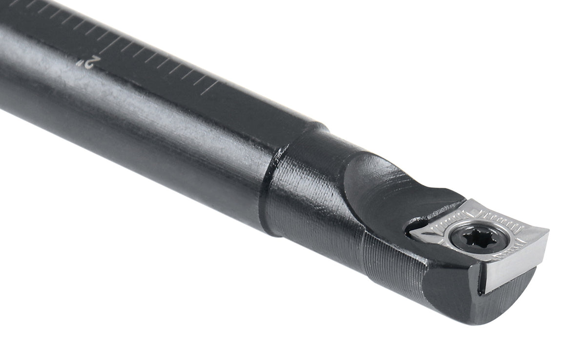 1/2'' by 7'' Overall Length, Rh Sclcr Indexable Boring Bar with Ccgt32.5-Akh01 Carbide Insert Cutting Aluminum, P252-S501