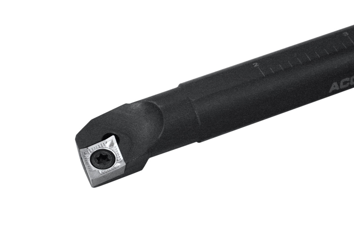 Barres d'alésage indexables RH SCLCR avec inserts pour couper l'aluminium, Clé incluse, y compris 1/2", 5/8", 3/4" & 1"