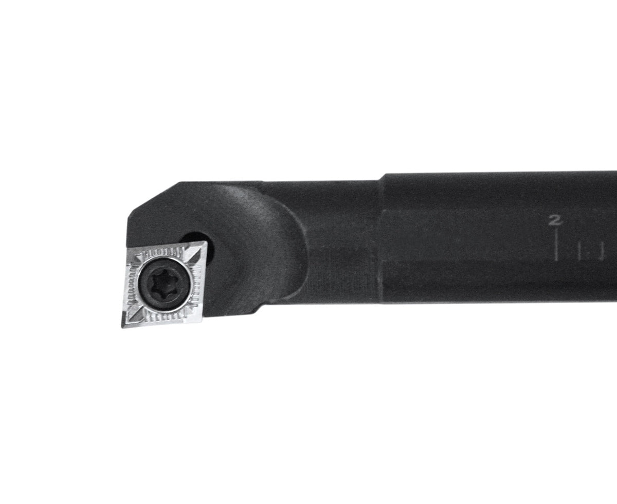 Barres d'alésage indexables RH SCLCR avec inserts pour couper l'aluminium, Clé incluse, y compris 1/2", 5/8", 3/4" & 1"