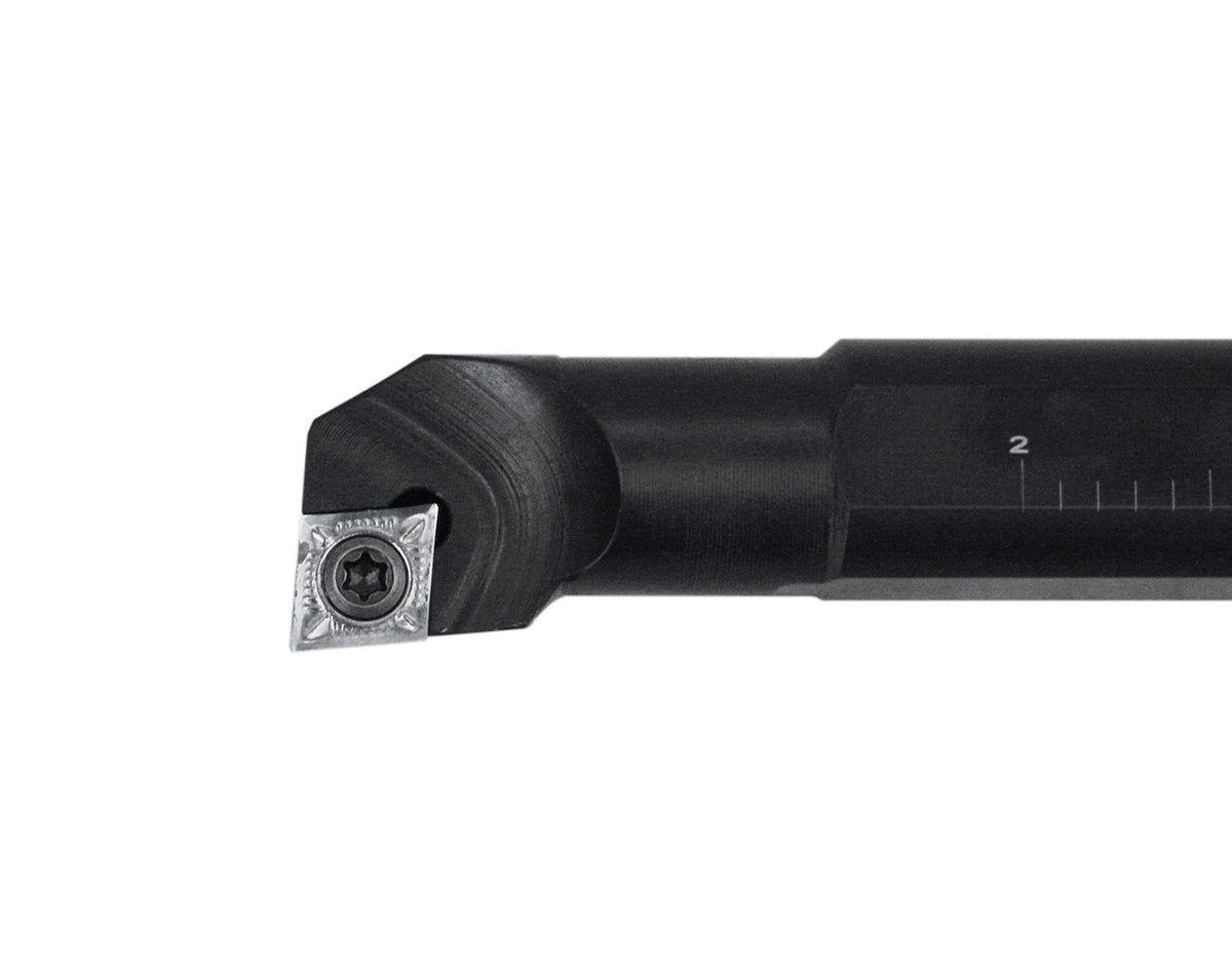 Barres d'alésage indexables RH SCLCR avec inserts pour couper l'aluminium, Clé incluse, y compris 1/2", 5/8", 3/4" & 1"
