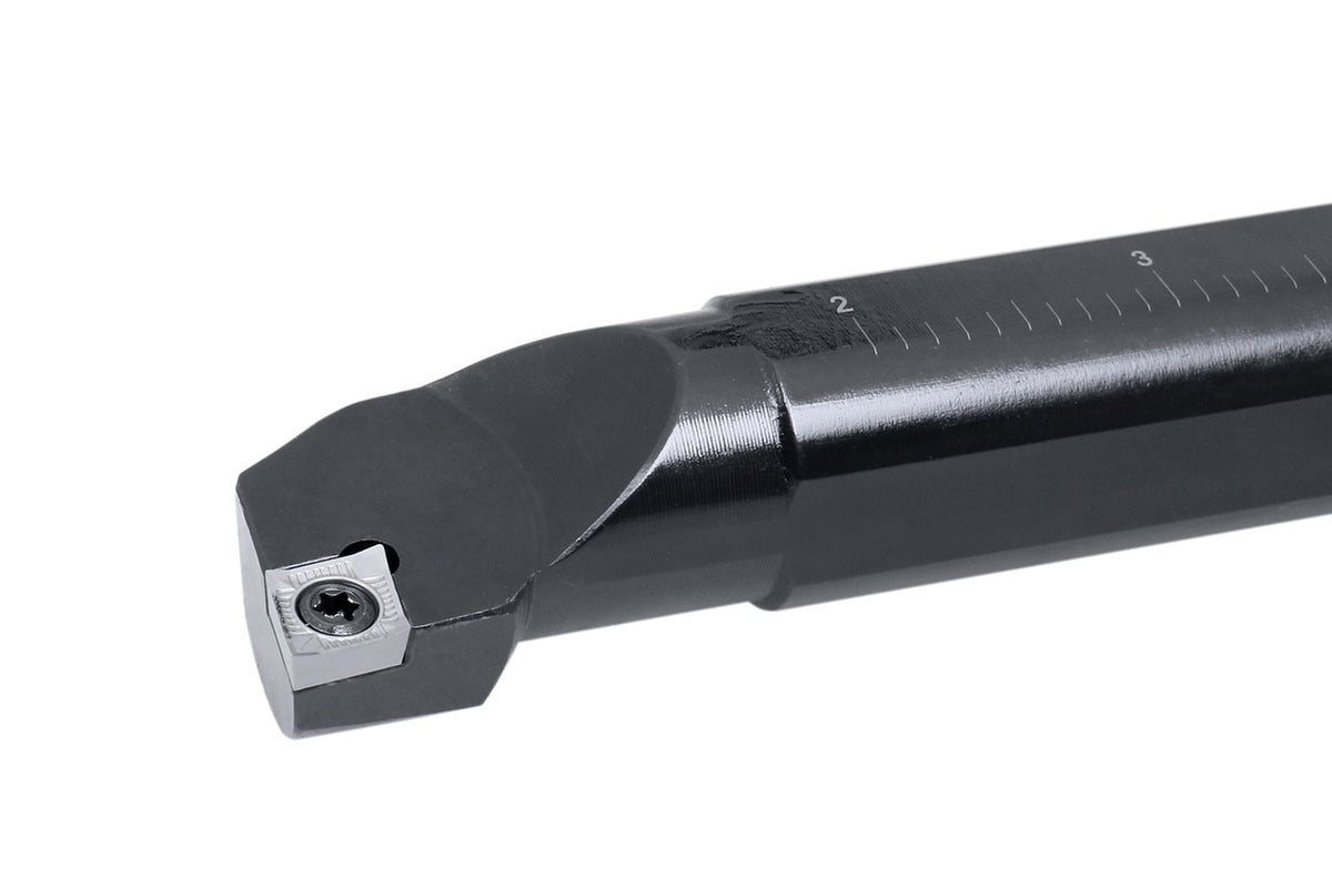 Barres d'alésage indexables RH SCLCR avec inserts pour couper l'aluminium, Clé incluse, y compris 1/2", 5/8", 3/4" & 1"