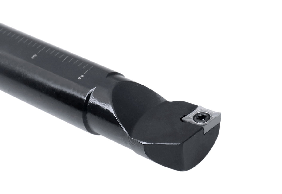 Barres d'alésage indexables RH SCLCR avec inserts pour couper l'aluminium, Clé incluse, y compris 1/2", 5/8", 3/4" & 1"