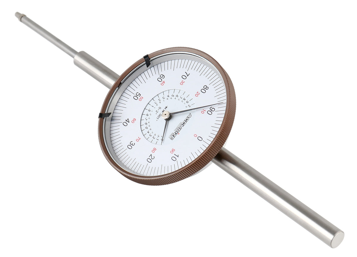 Agd2 Style 0-2'' by 0.001'' Dial Indicator with A 3'' Big Face, Lug Back, P900-S090
