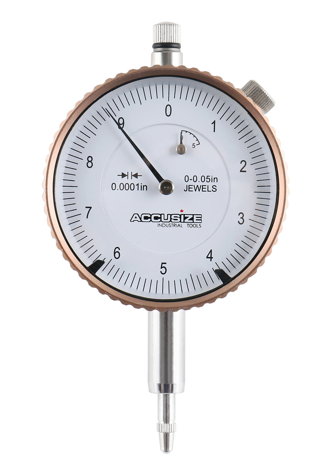 Agd2 Style 0-0.05'' by 0.0001'' Dial Indicator with Lug Back, P900-S097