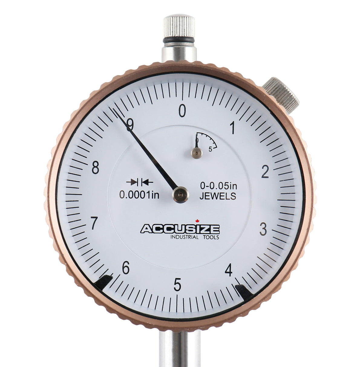 Agd2 Style 0-0.05'' by 0.0001'' Dial Indicator with Lug Back, P900-S097