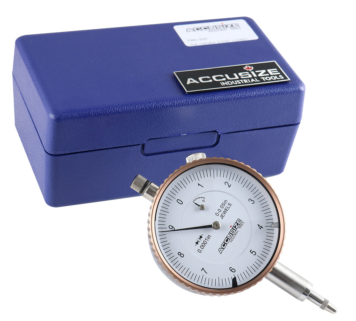 Agd2 Style 0-0.05'' by 0.0001'' Dial Indicator with Lug Back, P900-S097