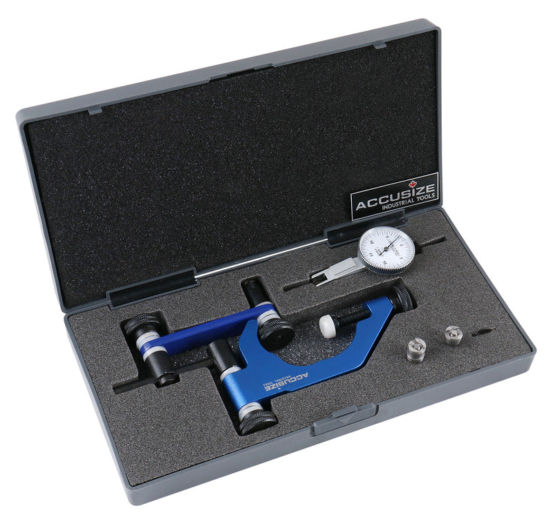 '- 0.03'' by 0.0005'' Dial Test Indicator in Fitted Box Plus 1pc Professional Universal Indicator Holder, P900-S186