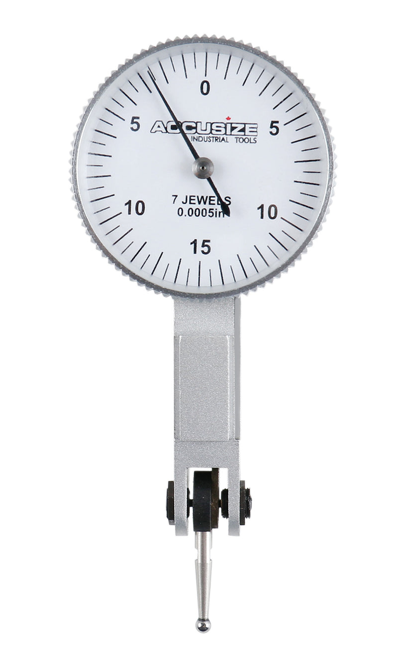 Eujgoov 010mm Dial Test Indicator Pointer Mechanical Measuring Gauge Tool