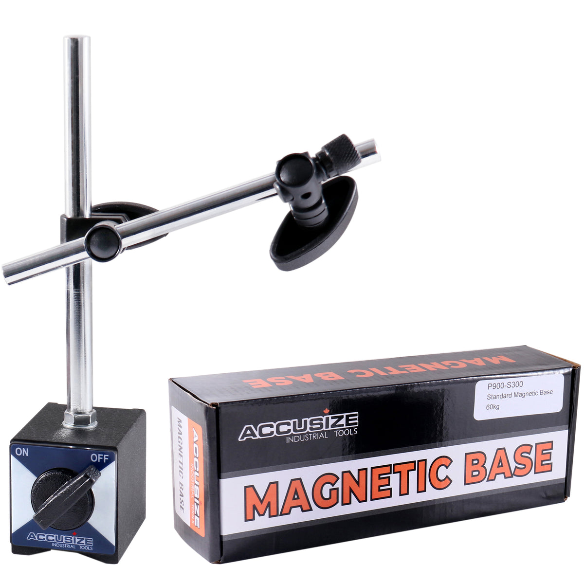 Accusize Magnetic Base, 110 lb Std, P900-S300