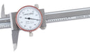 0-4 inch by 0.001 inch Precision Dial Caliper, Stainless Steel, in Fitted Box, P920-S214