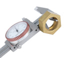 0-4 inch by 0.001 inch Precision Dial Caliper, Stainless Steel, in Fitted Box, P920-S214