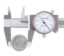 0-4 inch by 0.001 inch Precision Dial Caliper, Stainless Steel, in Fitted Box, P920-S214