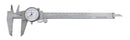Dual Needle Precision Inch/Metric Dial Caliper, Stainless Steel