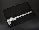 Dual Needle Precision Inch/Metric Dial Caliper, Stainless Steel