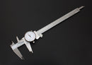 Dual Needle Precision Inch/Metric Dial Caliper, Stainless Steel