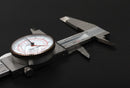 Dual Needle Precision Inch/Metric Dial Caliper, Stainless Steel