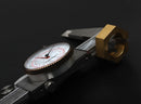 Dual Needle Precision Inch/Metric Dial Caliper, Stainless Steel