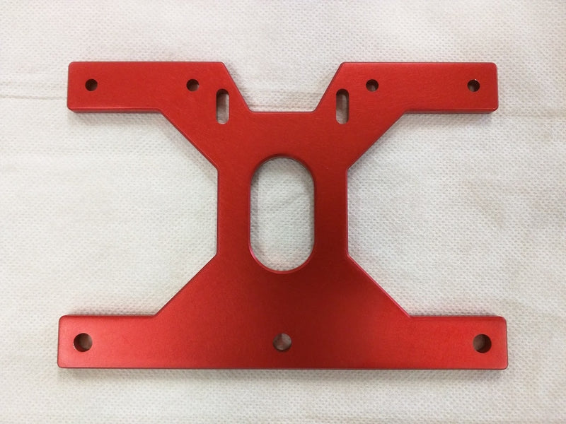 RoverCNC OX - OX Plates CNC Tall Gantry, Y-Brace Supports and Z-Plates, 11-hole - RED,