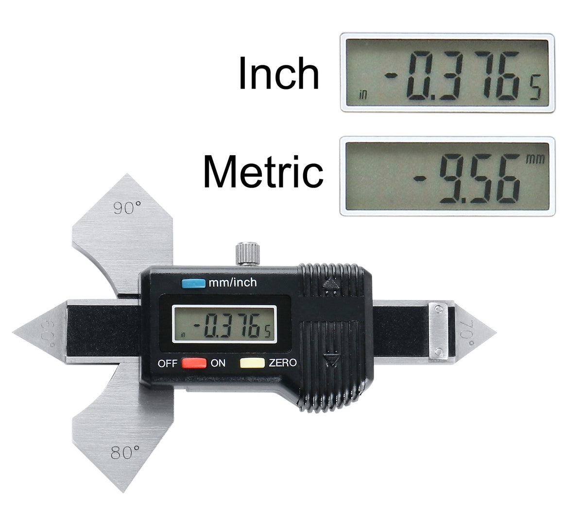 Digital Welded Seam Caliper 0-20Mm by 0.0001Mm in Fitted Box, S906-C429