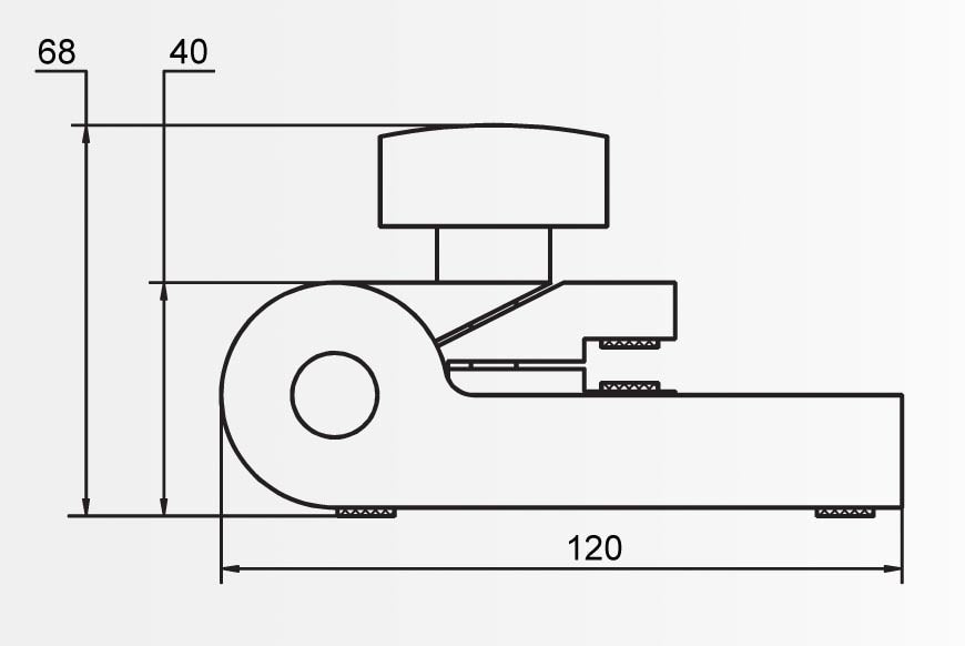 Electronic Digital Outside Mic 0-1"/0-25 mm x0.0005" /0-25mmx0.001mm, with Micrometer Holder, #S907-MD01