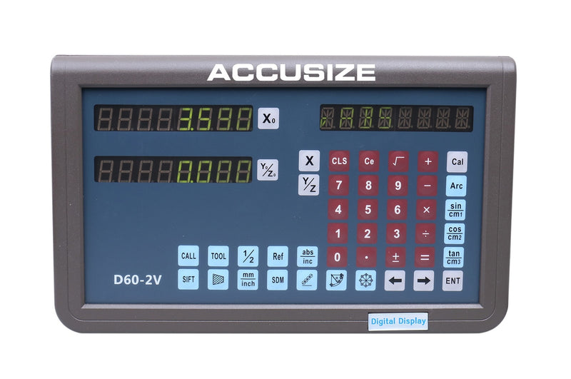 SDS6-2V, D60 2 Axis Digital Scale Display, Digital Readout