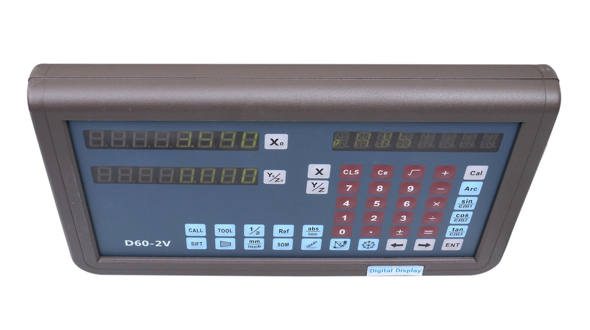SDS6-2V, D60 2 Axis Digital Scale Display, Digital Readout