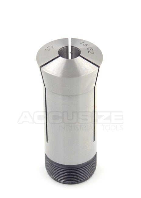 FJ50-0030, 15/32'' 5C Precision Round Collet, Hardened & Ground