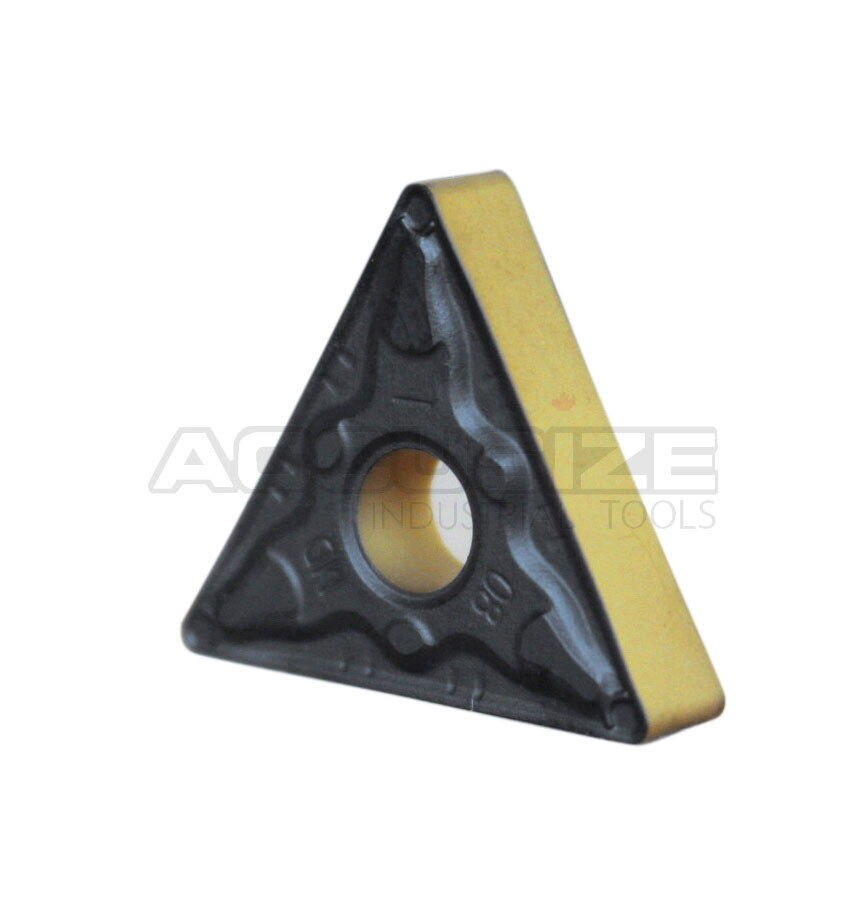 TNMG Carbide Inserts, CVD Coated, Black/Yellow, 10 ps/box