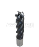 Standard Tooth, TiAlN Coated, M42-8% Cobalt Roughing End Mills