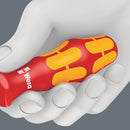 Wera Kraftform 100 iS/7 set 3 screwdriver set Kraftform Plus series 100. Partly with reduced blade diameter, 7pieces