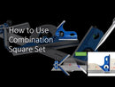4R, E/M Combination Square Ruler Sets