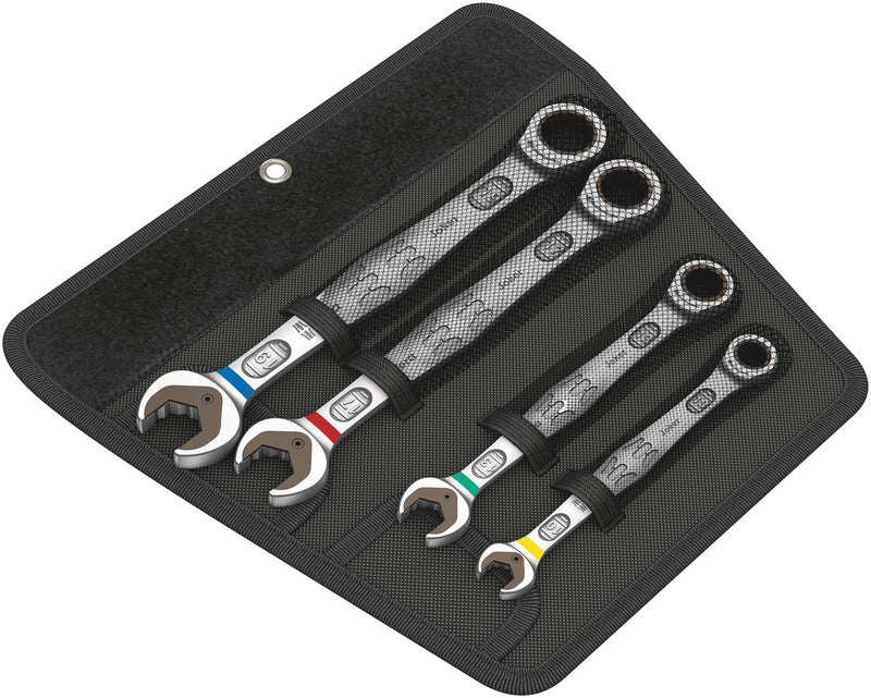 Wera Joker Set of ratcheting combination wrenches SB, 4pieces