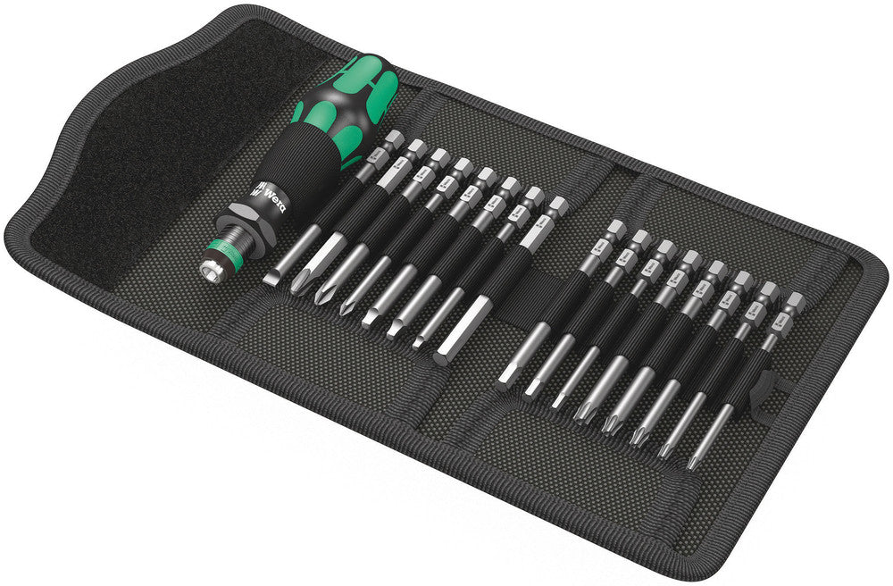 Wera Kraftform Kompakt 60, impérial, 17pièces